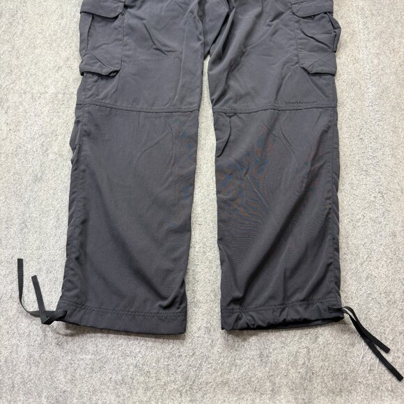Under Armour Cargo Pants Men 40 x 32 Black Nylon Performance Adjustable Ankle - Picture 9 of 16